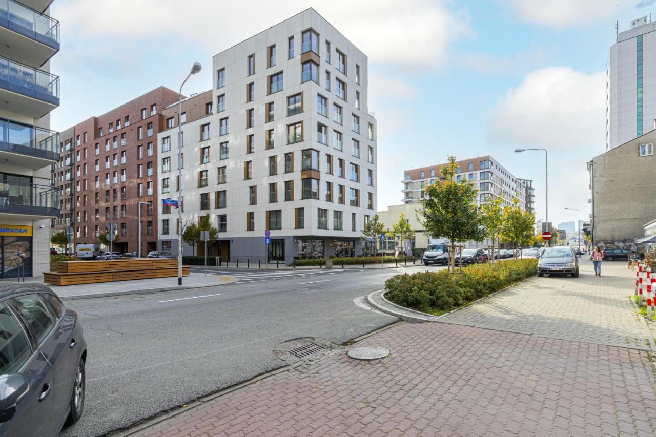 Warsaw Praga Okrzei Apartment By The River By Noclegi Renters Varsóvia Exterior foto