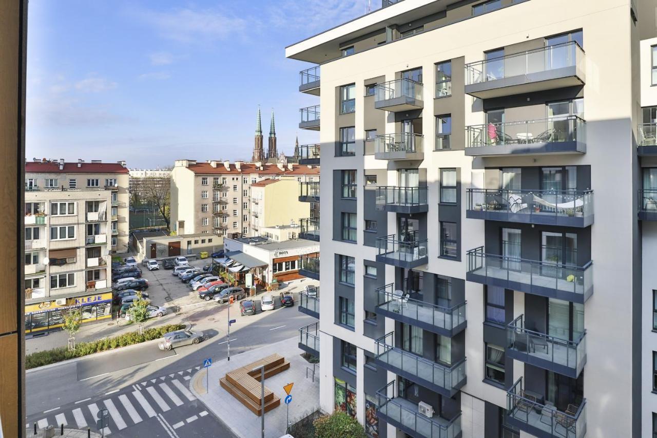 Warsaw Praga Okrzei Apartment By The River By Noclegi Renters Varsóvia Exterior foto